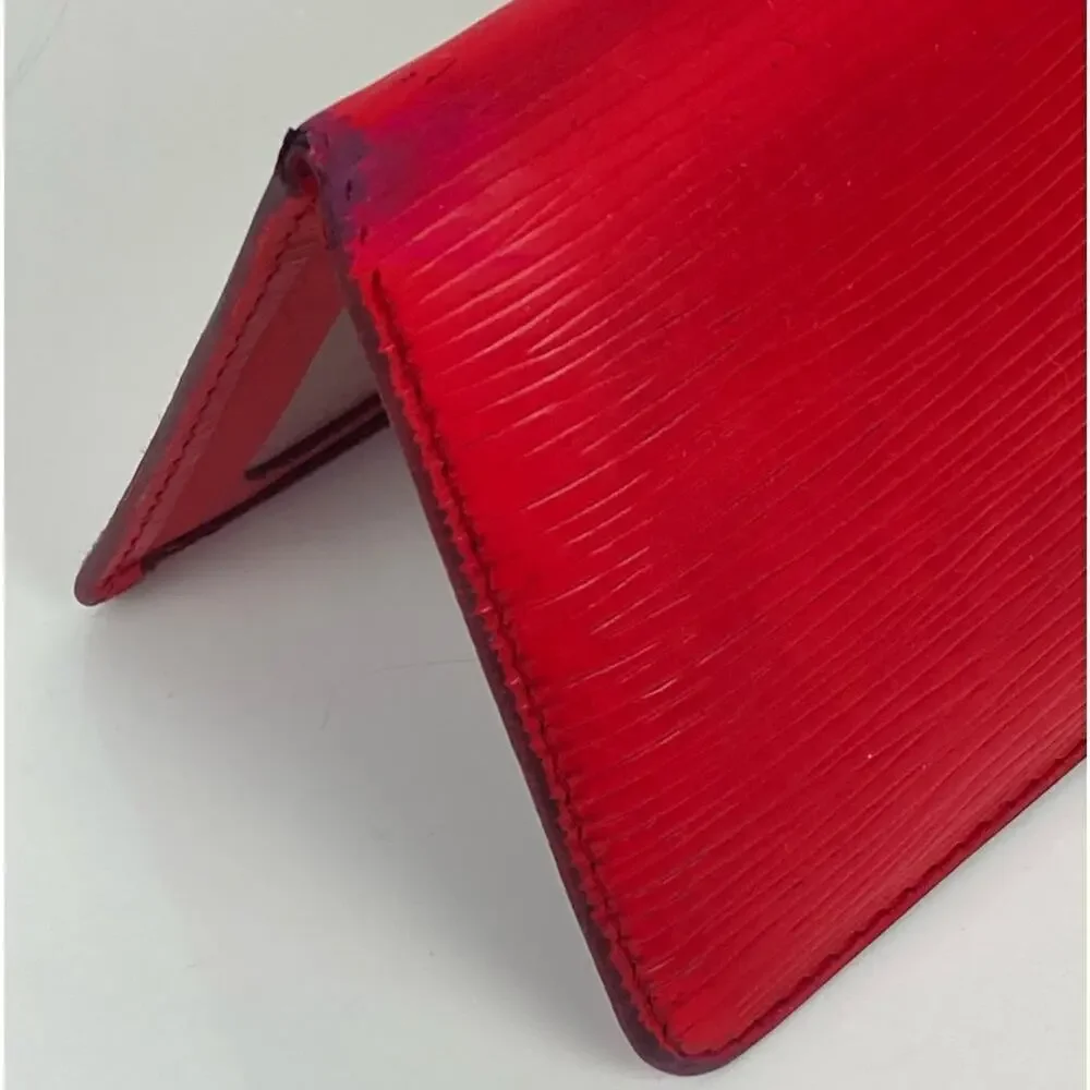 LOUIS VUITTON Epi Leather Card Holder